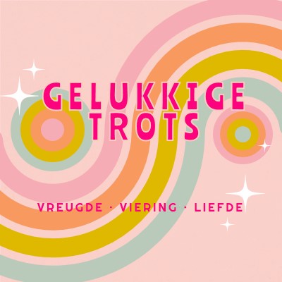 Vreugde, viering, liefde pink vintage-retro