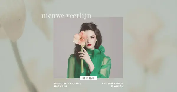 Lentetinten green modern-simple