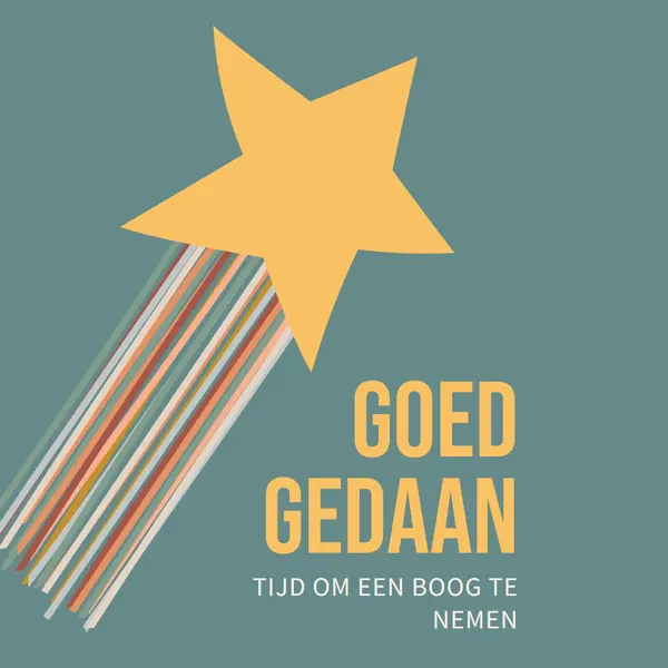 Tijd om een boog te nemen green modern-simple