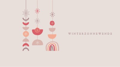 Een heerlijke winterzonnewende gray organic-boho