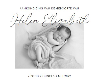 Slapen als een baby gray modern-simple