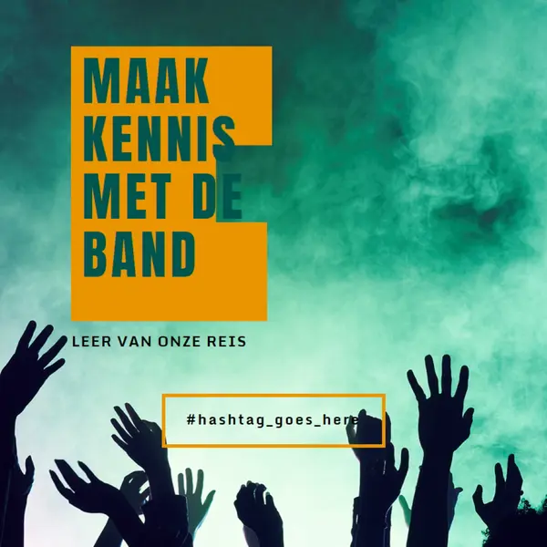 Samenbrengen green modern-bold