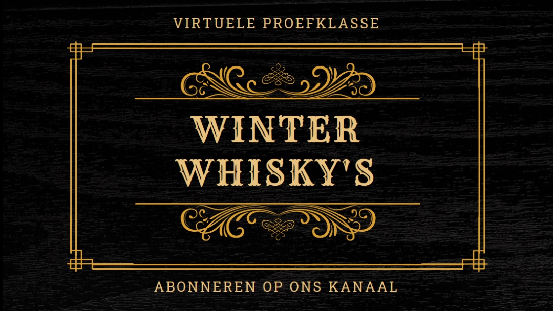 Winter whisky's black vintage-retro
