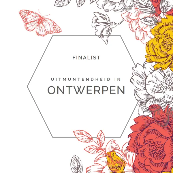 Uitstekende ontwerpen white vintage-botanical