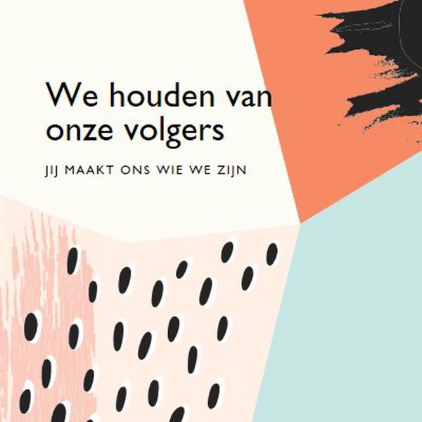 Voel de liefde white modern-bold