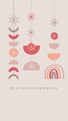 Een heerlijke winterzonnewende gray organic-boho