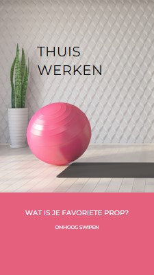 Thuis werken gray modern-bold