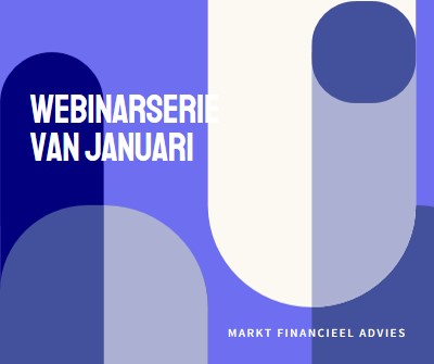 Webinarserie van januari blue modern-bold