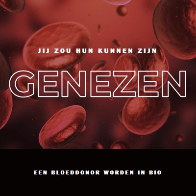 Bloeddonor worden red modern-simple