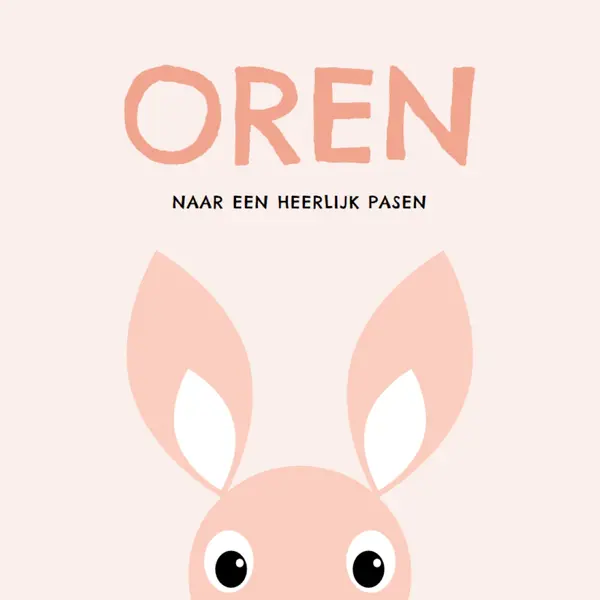 Naar een heerlijk Pasen pink whimsical-color-block