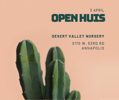 3 april open huis pink modern-simple