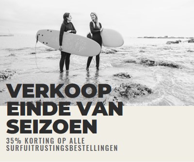 Het strandplezier gray modern-bold