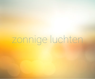 Zonnige luchten yellow modern-simple