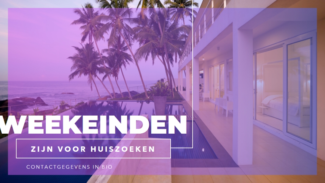 Verblijf om uit te gaan purple modern-bold