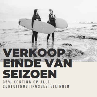 Het strandplezier gray modern-bold