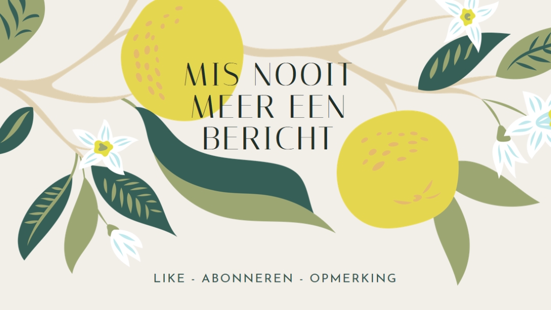 Mis nooit meer een bericht gray vintage-botanical