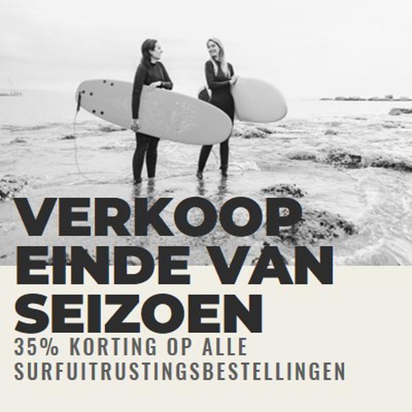 Het strandplezier gray modern-bold