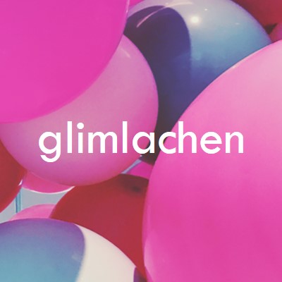 Alle glimlachen pink modern-bold