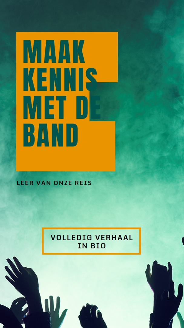 Samenbrengen green modern-bold