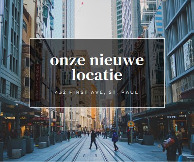 Locatielocatielocatie gray modern-simple