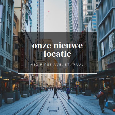 Locatielocatielocatie gray modern-simple