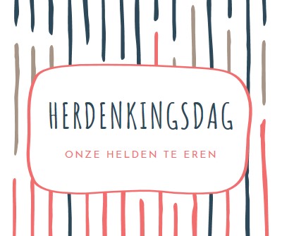 Onze helden eren white whimsical-line