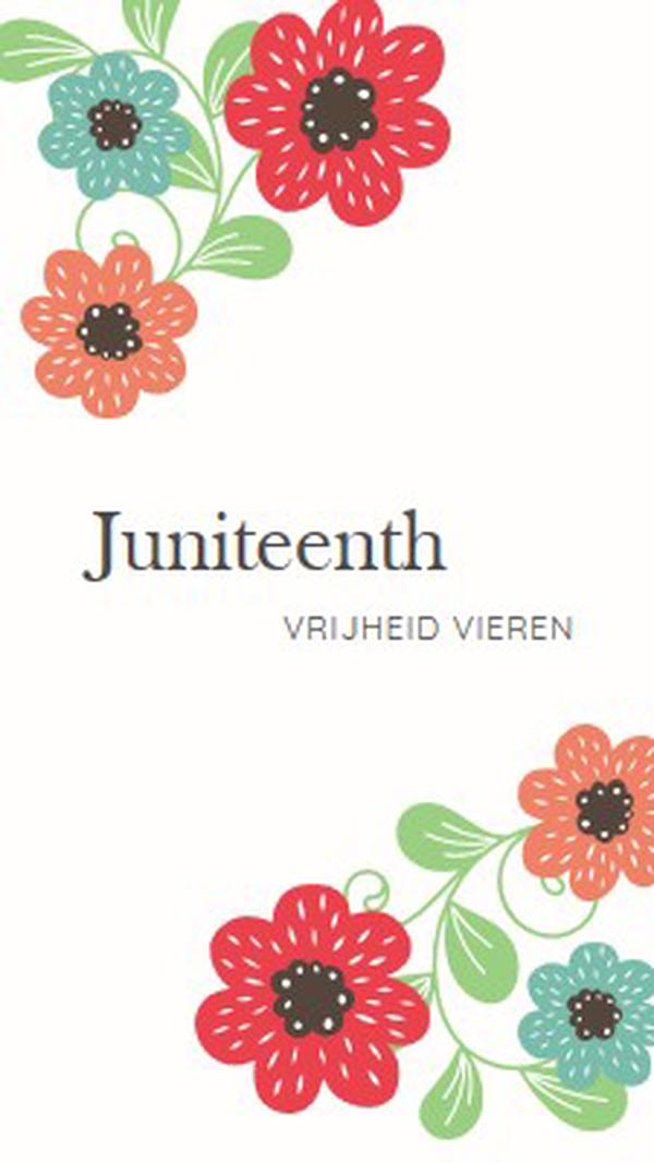 Juni in bloei white organic-boho