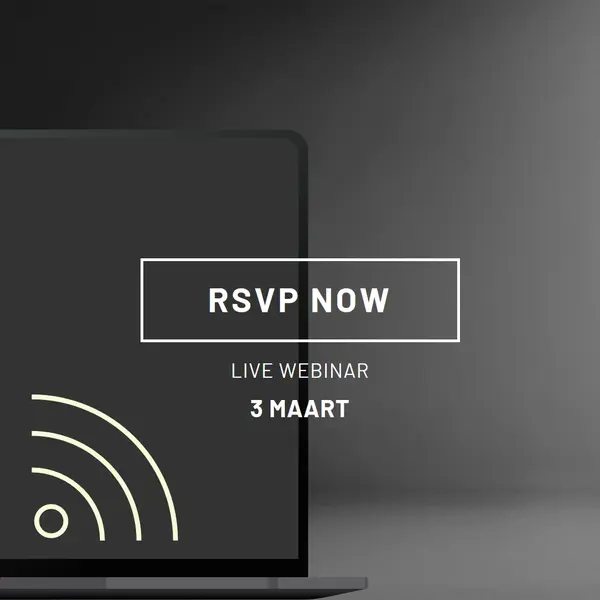 Webinar star black modern-simple