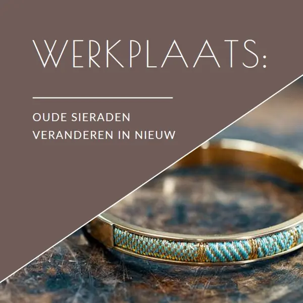 Sieraden workshop brown organic-simple