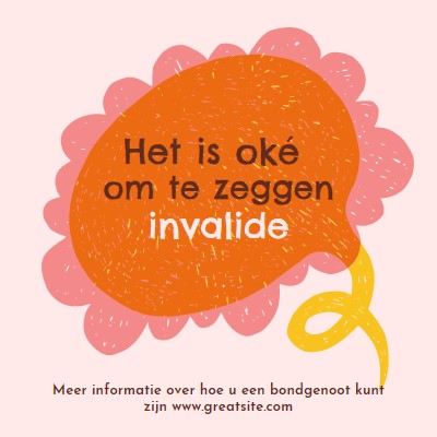 Hoe een bondgenoot te zijn orange whimsical-color-block