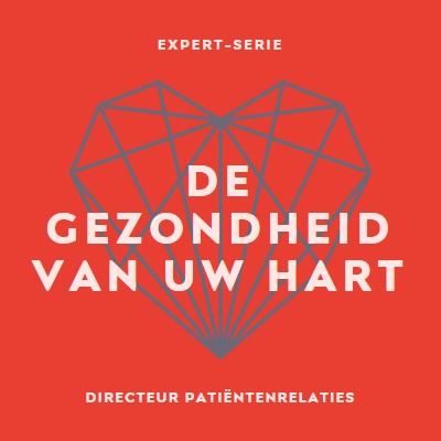 De gezondheid van uw hart red modern-bold