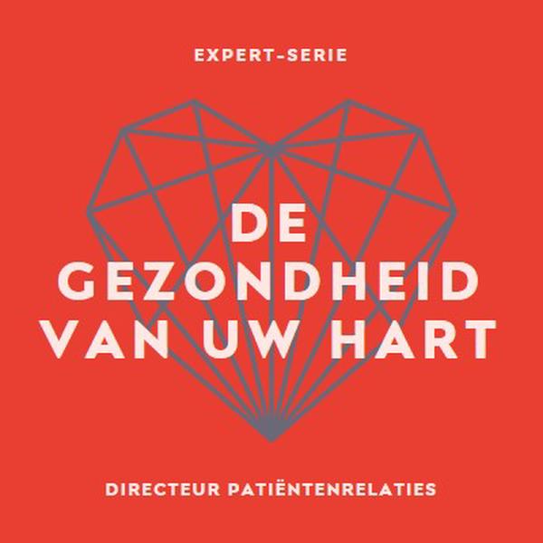 De gezondheid van uw hart red modern-bold