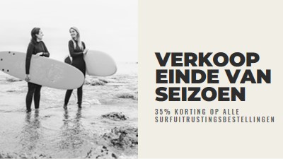 Het strandplezier gray modern-bold