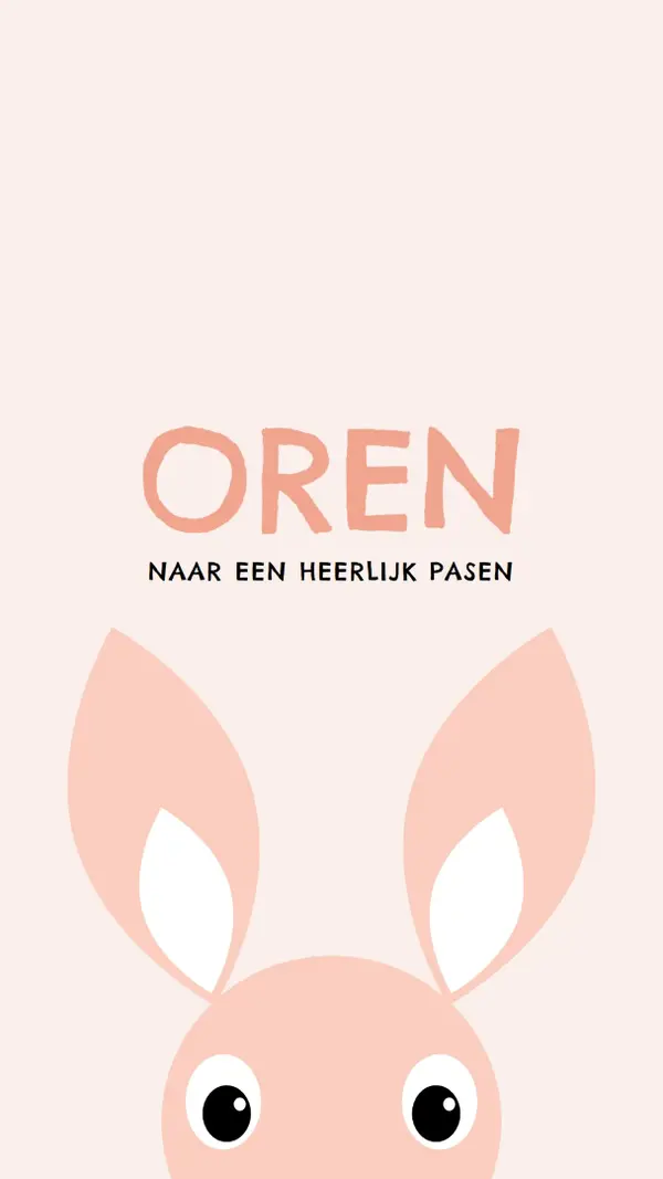 Naar een heerlijk Pasen pink whimsical-color-block
