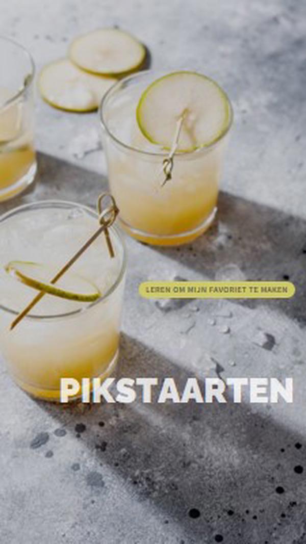 Mijn favoriete cocktails maken yellow modern-simple