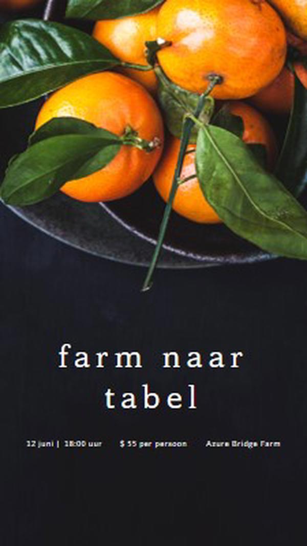 Boerderij vers black modern-simple