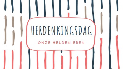 Onze helden eren white whimsical-line