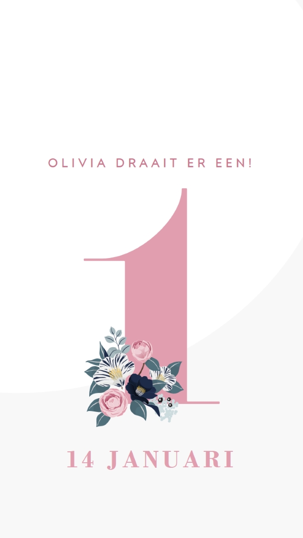 De grote white vintage-botanical