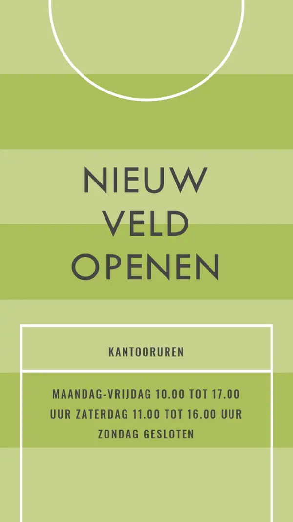 Velddoelen green modern-geometric-&-linear