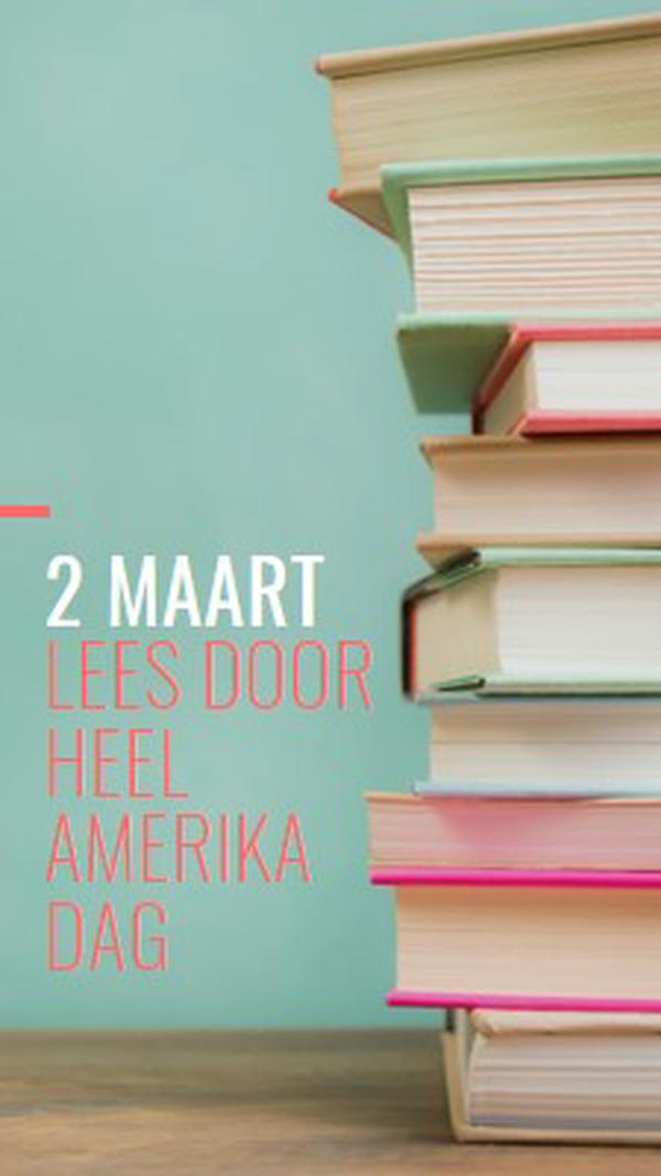 Eentje voor de boeken green modern-simple