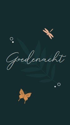 Een eenvoudige goede nacht blue whimsical,bohemian,graphic,simple,motif,handwriting,illustration,