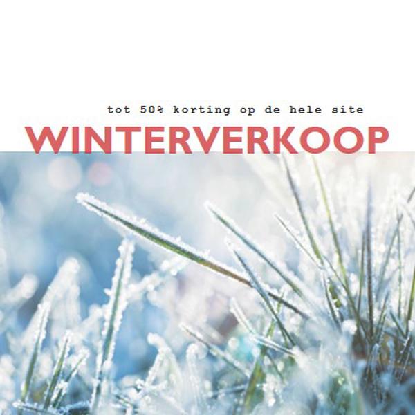 Winterochtend white modern-simple