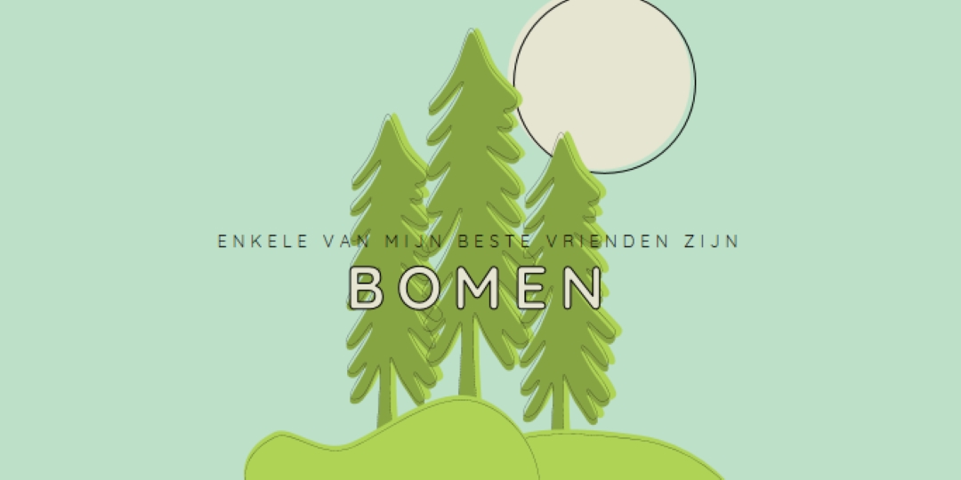 Bosretraite green whimsical-line