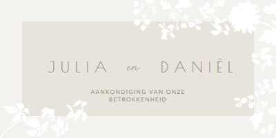 Tuin van liefde gray vintage-botanical