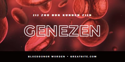 Bloeddonor worden red modern-simple