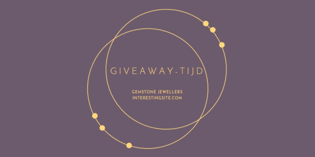 Het is giveaway-tijd purple modern-simple