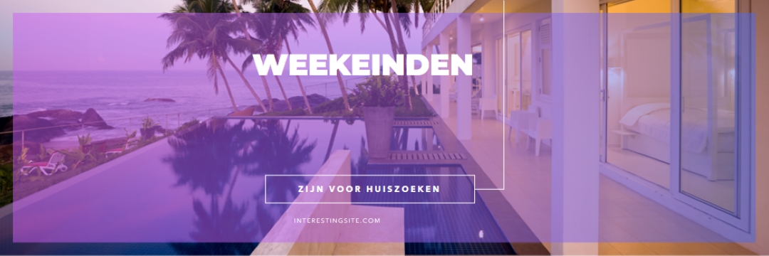 Verblijf om uit te gaan purple modern-bold