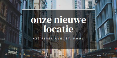 Locatielocatielocatie gray modern-simple