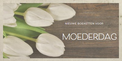 Moeders boeket brown modern-simple