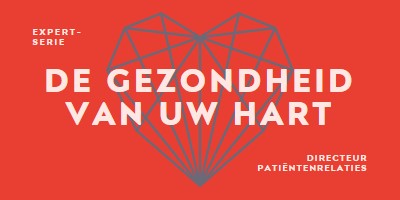 De gezondheid van uw hart red modern-bold